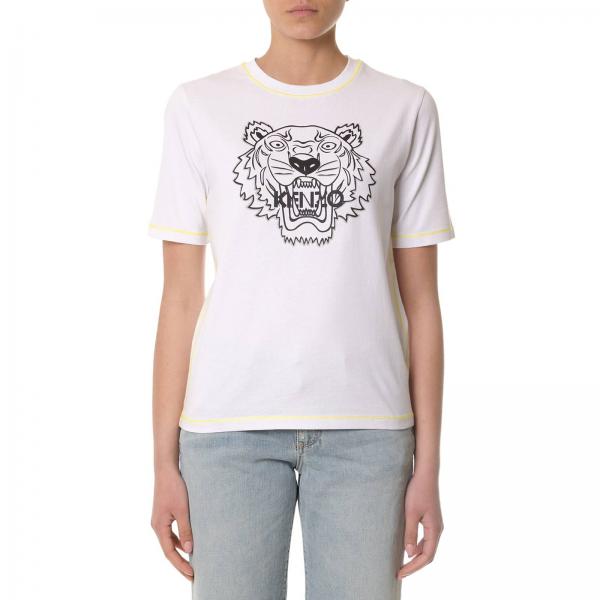 Kenzo Outlet: T-shirt women - White | T-Shirt Kenzo F852TS7374YC GIGLIO.COM