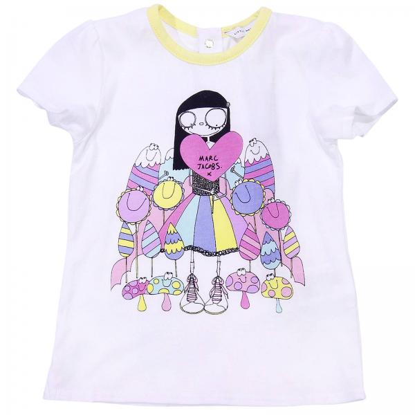 Marc Jacobs Outlet: T-shirt kids | T-Shirt Marc Jacobs Kids White | T ...