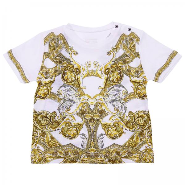 YOUNG VERSACE Tshirt kids Versace Young White TShirt Young