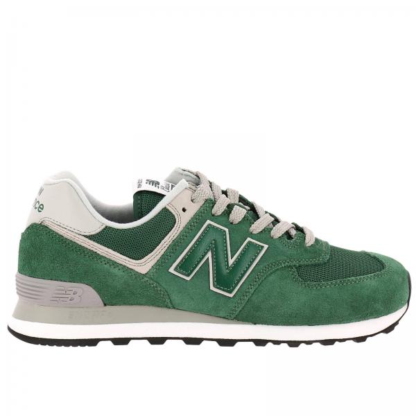 New Balance Outlet: sneakers for man - Green | New Balance sneakers ...