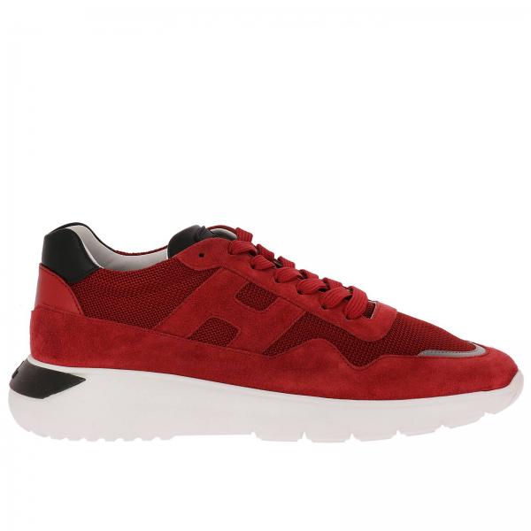 HOGAN: Shoes men - Red | Sneakers Hogan GYM3710AJ10 J4V GIGLIO.COM