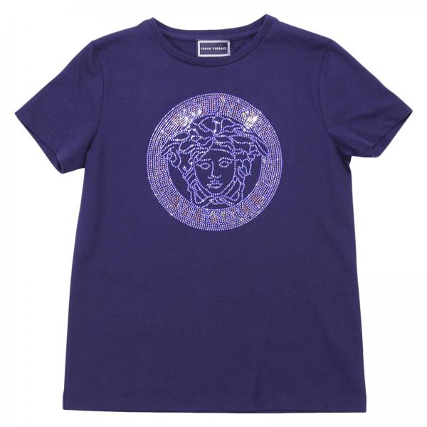 YOUNG VERSACE Tshirt kids Versace Young Blue TShirt Young
