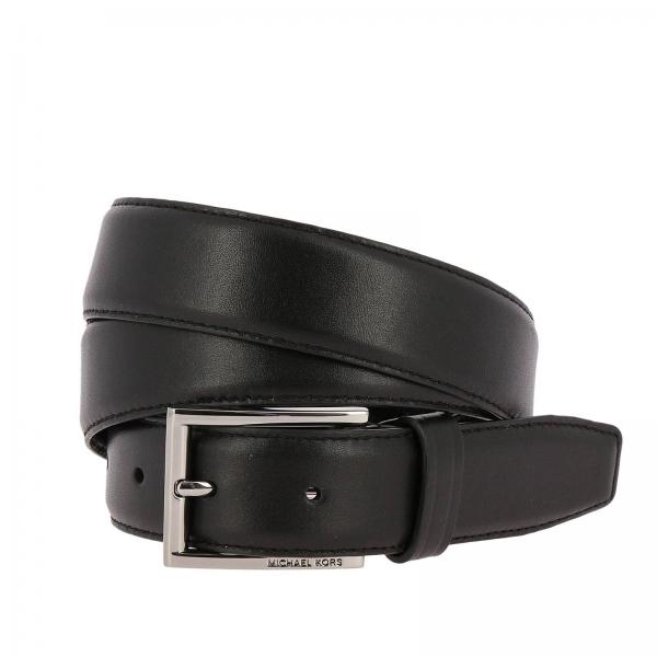 michael kors belt mens black