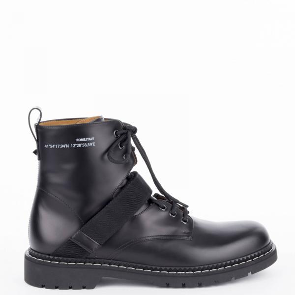 VALENTINO GARAVANI: Boots men | Boots Valentino Garavani Men Black ...