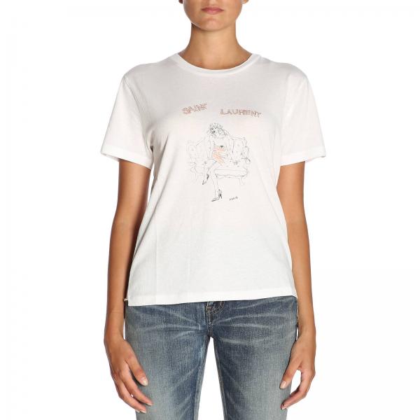 saint laurent t short