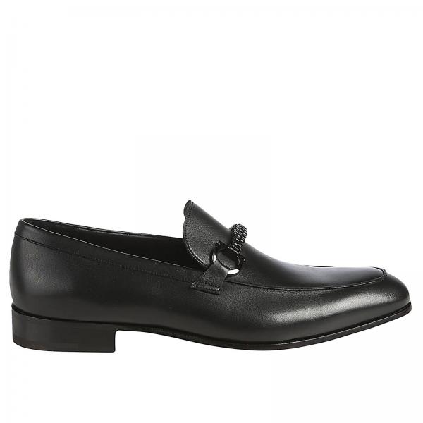 Salvatore Ferragamo Outlet: Loafers men - Black | Loafers Salvatore ...