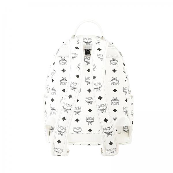 Mcm Outlet Backpack women Backpack Mcm Women White Backpack Mcm