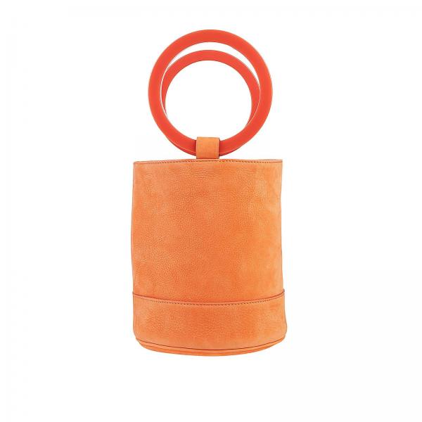 Simon Miller Outlet: Handbag women - Orange | Handbag Simon Miller ...