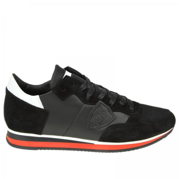 Philippe Model Outlet: Sneakers men | Sneakers Philippe Model Men Black ...