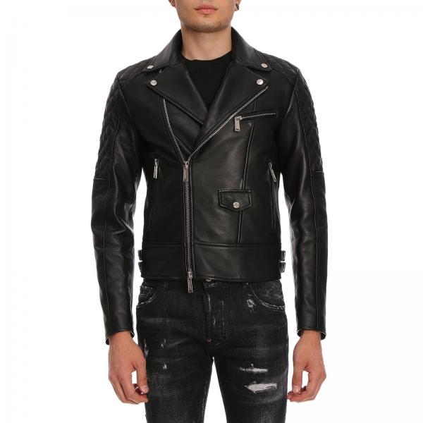 Dsquared2 Outlet: jacket for man - Black | Dsquared2 jacket ...