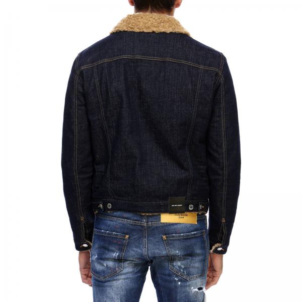 Dsquared2 Outlet Jacket Men Jacket Dsquared2 Men Denim Jacket