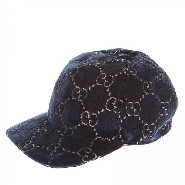 GUCCI Hat women Blue Hat Gucci 527075 3HD87