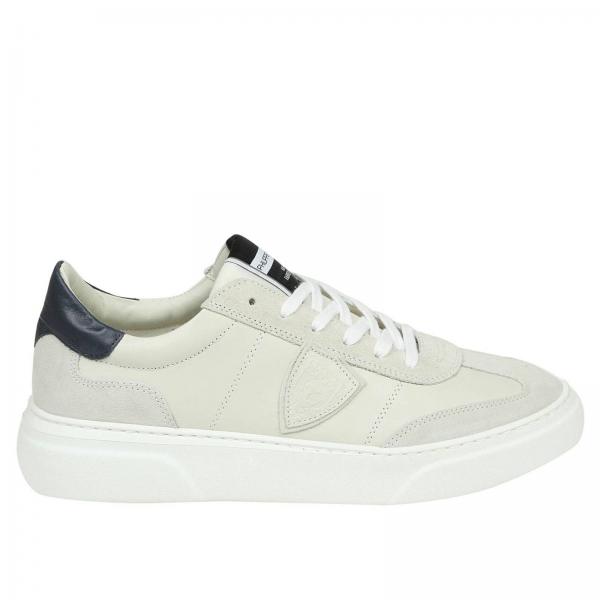Philippe Model Outlet: sneakers for man - Yellow Cream | Philippe Model ...