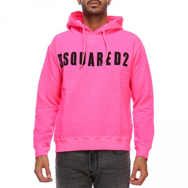 pink dsquared hoodie