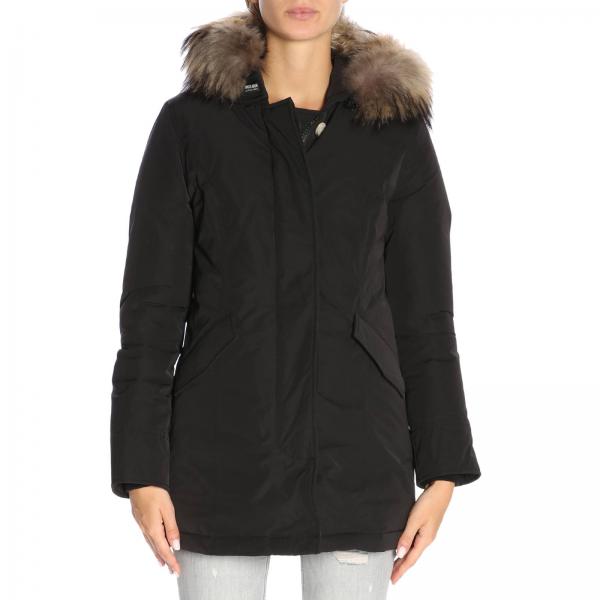 Woolrich Outlet: jacket for woman - Black | Woolrich jacket WWCPS2604 ...