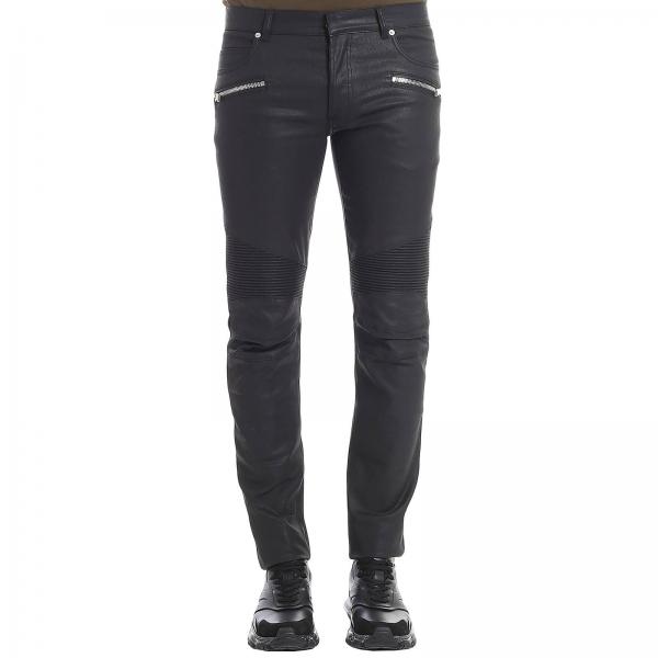 Balmain Outlet: Jeans men - Black | Jeans Balmain W8H9130T491 GIGLIO.COM