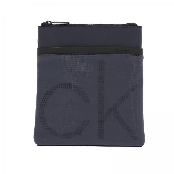 Calvin Klein Outlet Shoulder bag men Blue Shoulder Bag Calvin