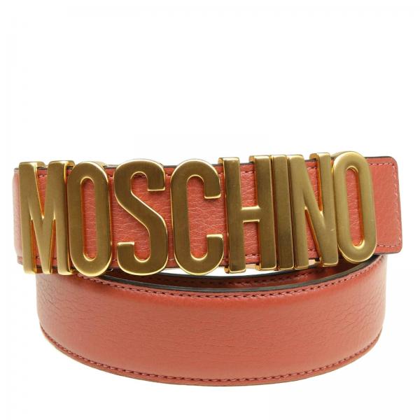 Moschino Couture Outlet: Belt women - Pink | Belt Moschino Couture 8009 ...