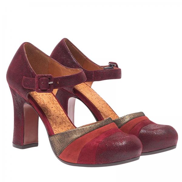 Chie Mihara Outlet: Shoes women - Burgundy | High Heel Shoes Chie ...