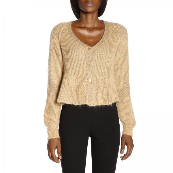 Twin Set Outlet Cardigan women Cardigan Twin Set Women Camel
