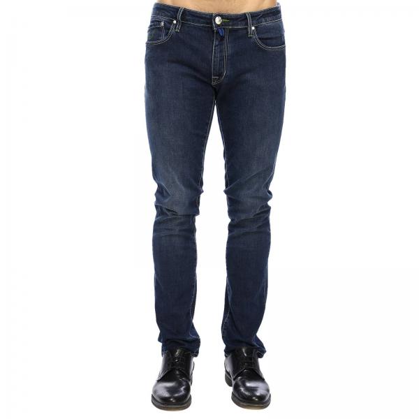Jacob Cohen Outlet: Jeans men - Blue | Jeans Jacob Cohen PW696 COMF ...