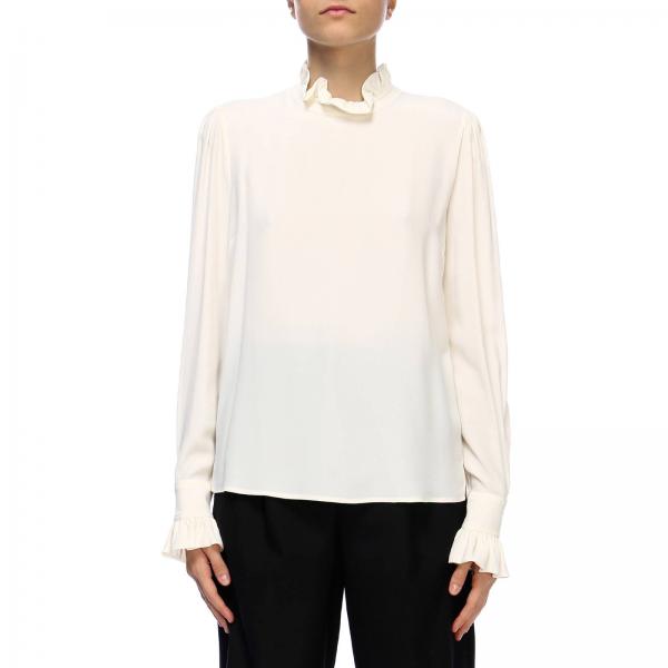 Twinset Outlet: sweater for woman - White | Twinset sweater TA823D ...