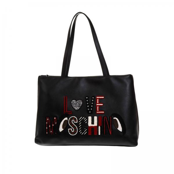 Love Moschino Outlet: Handbag women Moschino Love - Black | Handbag ...