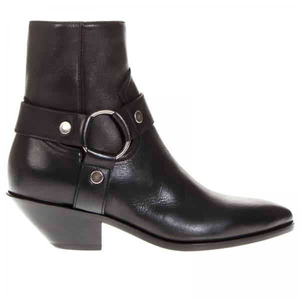 SAINT LAURENT: Boots women | Boots Saint Laurent Women Black | Boots ...