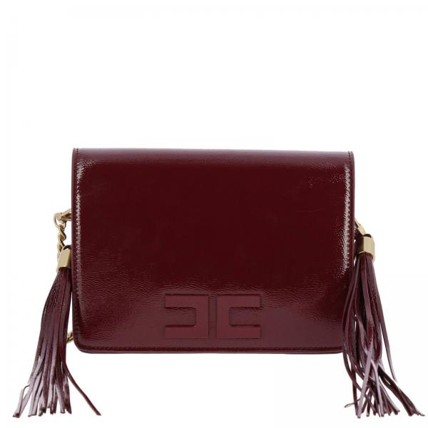 burgundy mini purse