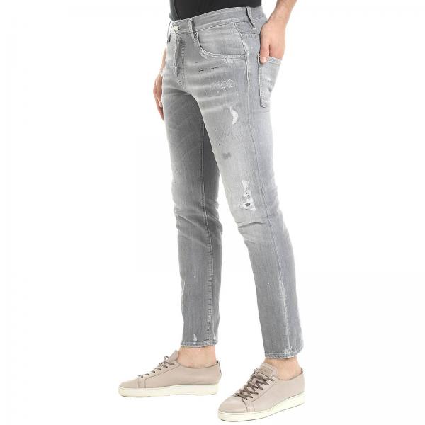 mens dsquared jeans grey