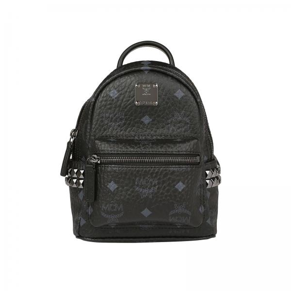 Mcm Outlet: Backpack women - Black | Backpack Mcm MMK6SVE92 GIGLIO.COM