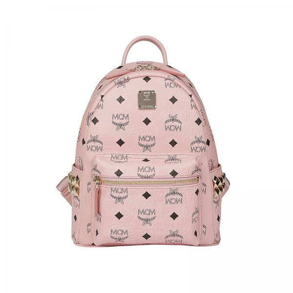 Mcm Outlet: Backpack women - Pink | Backpack Mcm MMK7AVE41 GIGLIO.COM