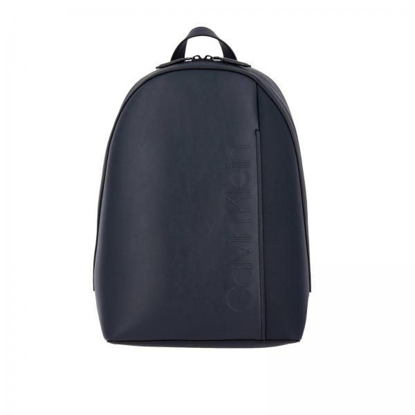 Calvin Klein Outlet Backpack men Blue Backpack Calvin Klein