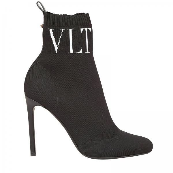 Valentino Botas de perno romano - Negro for Mujer | myCOMPANERO.com Tamaño  38 Couleur Presta Negro Bestseller 25
