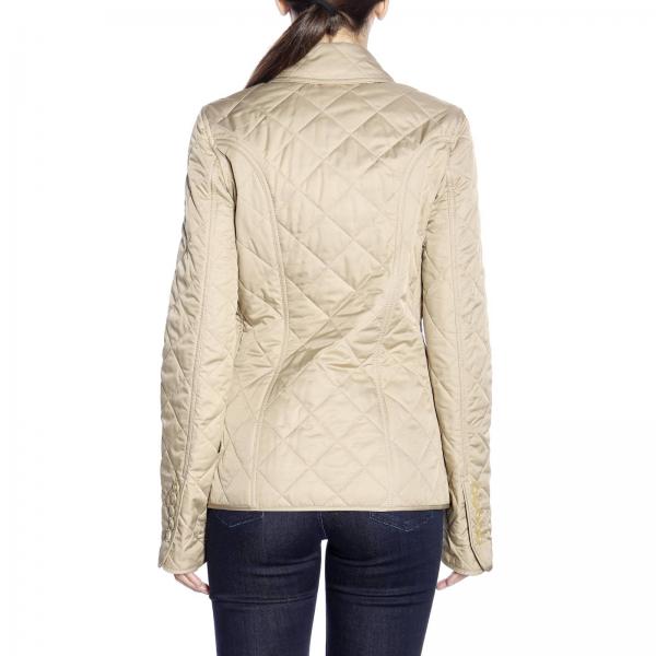 beige burberry jacket