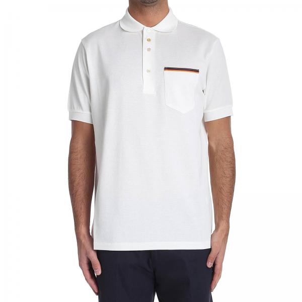 Paul Smith Outlet: T-shirt men London - White | T-Shirt Paul Smith M1R ...