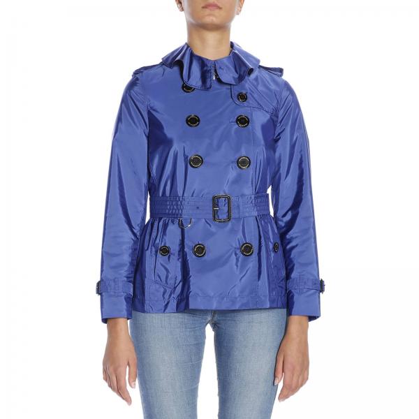 burberry jacket womens blue