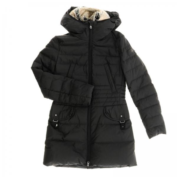Peuterey Outlet: jacket for girls - Black | Peuterey jacket PKK1528 ...