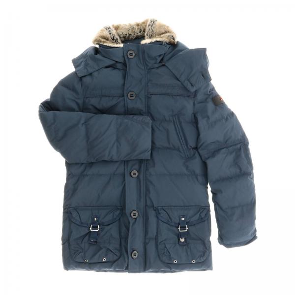 Peuterey Outlet: jacket for boys - Blue | Peuterey jacket PKK1403 ...