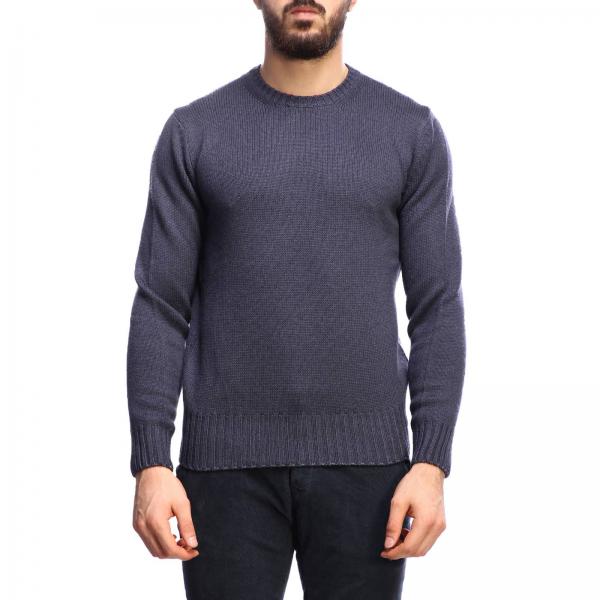 Della Ciana Outlet: Sweater men - Blue | Sweater Della Ciana 15/502 ...