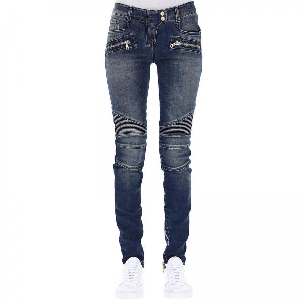 Balmain Outlet: Jeans women | Jeans Balmain Women Blue | Jeans Balmain ...