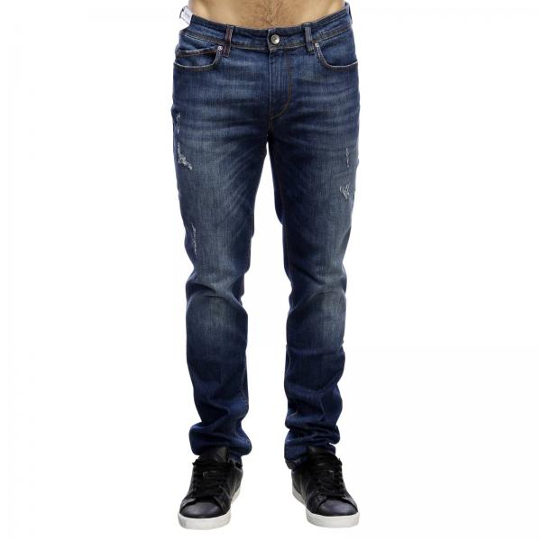 Re-Hash Outlet: jeans for man - Navy | Re-Hash jeans P015 2546 online ...