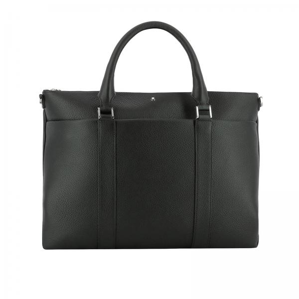 Montblanc Outlet: bags for men - Black | Montblanc bags 118731 online ...