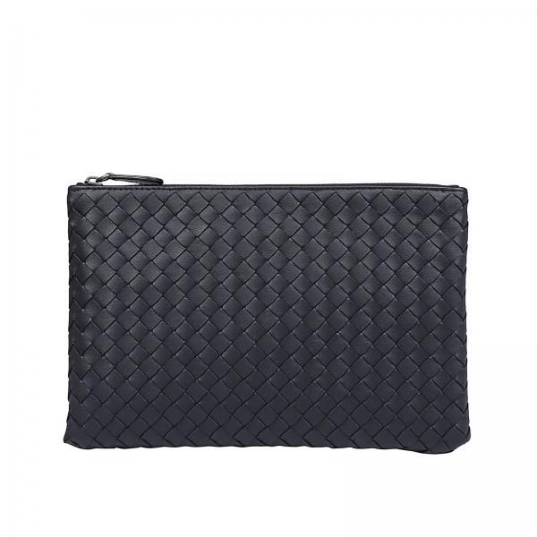 BOTTEGA VENETA: pocket square for man - Black | Bottega Veneta pocket ...