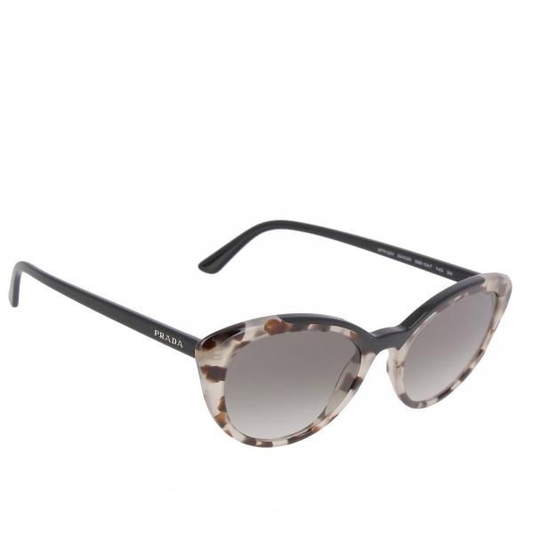 Prada Outlet: Sunglasses women | Glasses Prada Women Grey | Glasses Prada SPR 02V GIGLIO.COM