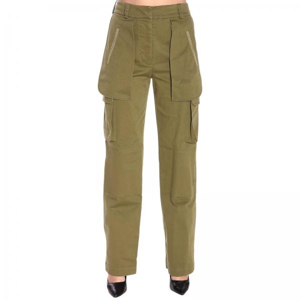 Alberta Ferretti Outlet: pants for woman - Green | Alberta Ferretti ...