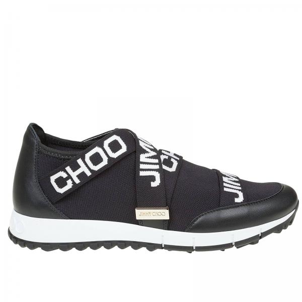 Jimmy Choo Outlet: Toronto slip on sneakers in breathable technical ...