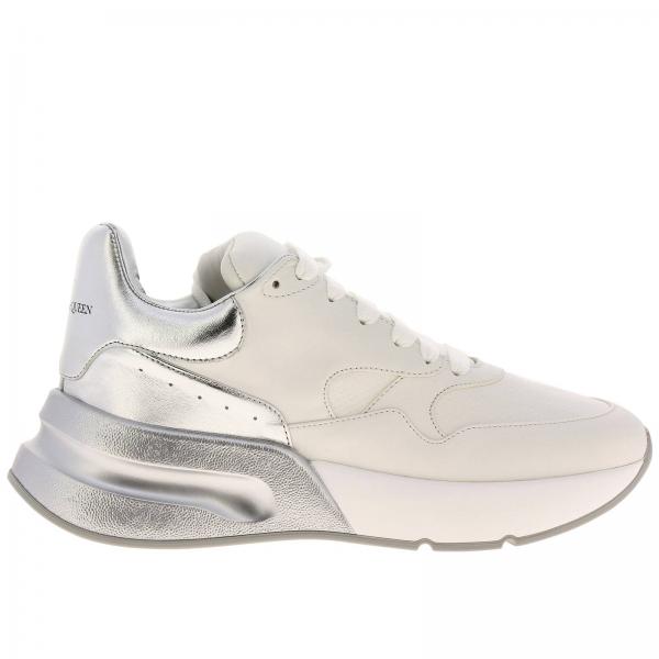 Alexander Mcqueen Outlet: Shoes men - White | Sneakers Alexander ...