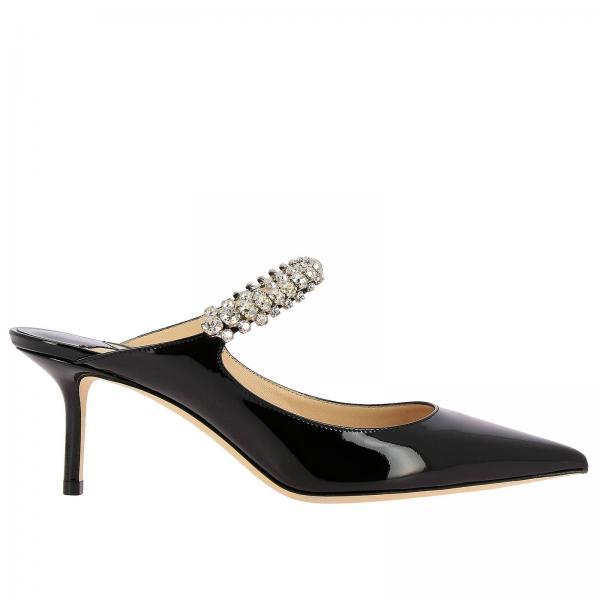 Jimmy Choo Outlet: Bing pointed toe décolleté in patent leather with ...