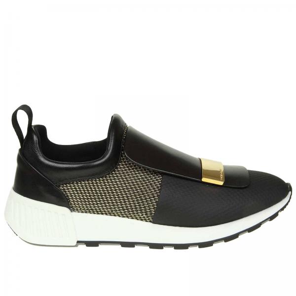 Sergio Rossi Outlet: Sneakers women - Black | Sneakers Sergio Rossi ...